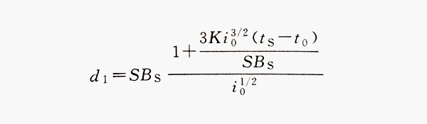 鋁型材氧化膜極限厚度計算公式 鋁型材氧化膜極限厚度計算公式
