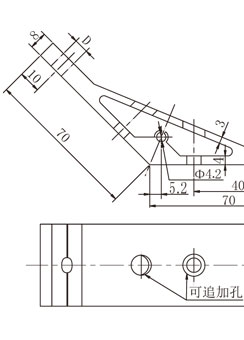 40*規格鋁型材135度角碼物理參數1