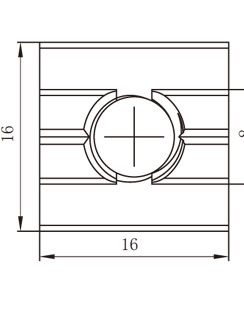 鋁型材滑塊螺母物理參數(shù)1 鋁型材滑塊螺母物理參數(shù)1