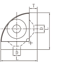 鋁型材三維角連接件物理參數1 鋁型材三維角連接件物理參數1