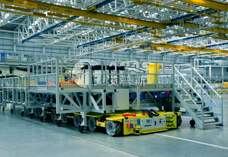 鋁型材移動(dòng)檢修平臺(tái) 鋁型材移動(dòng)檢修平臺(tái)