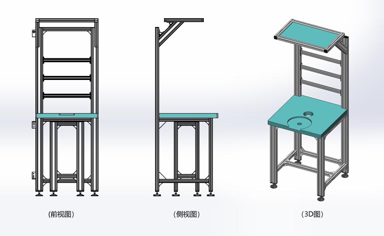 防靜電工作臺(tái)設(shè)計(jì)圖紙 防靜電工作臺(tái)設(shè)計(jì)圖紙